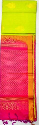 SOFT SILK SAREE WITH BLOUSE